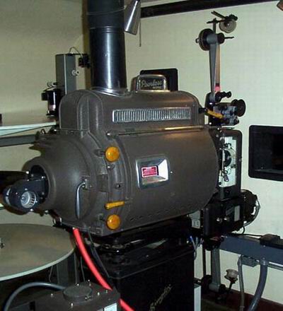 Pines Theatre - Projector (newer photo)